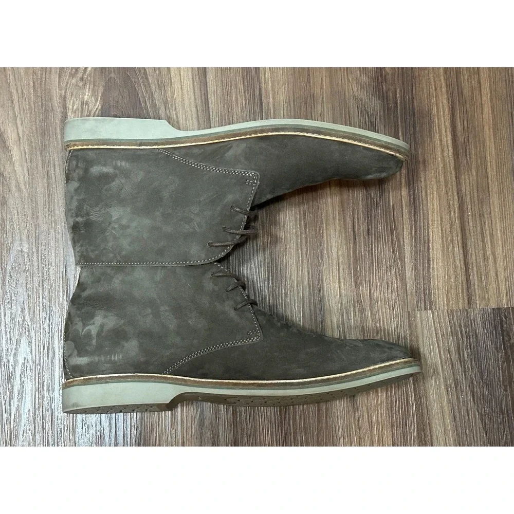 Clarks Atticus Limit Suede Chukka Desert Brown Boots Shoes Men's Size 10